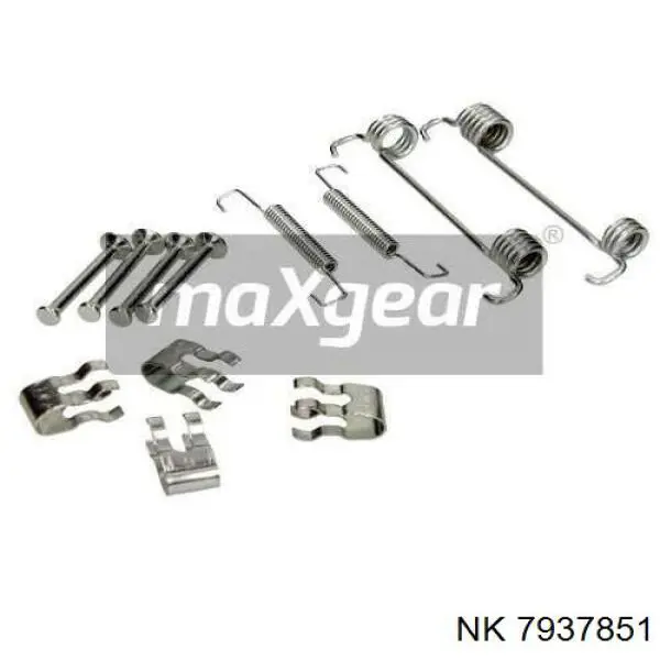 7937851 NK kit de montaje, zapatas de freno traseras