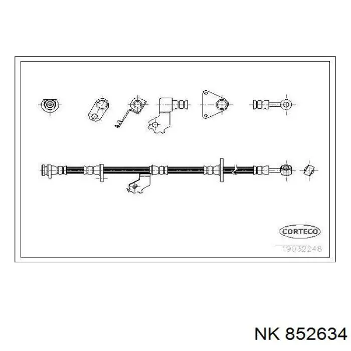 Comprar SL7003 ABS Latiguillos de freno delantero derecho