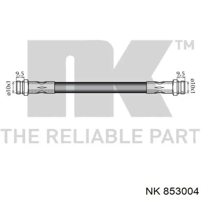 853004 NK latiguillo de freno delantero