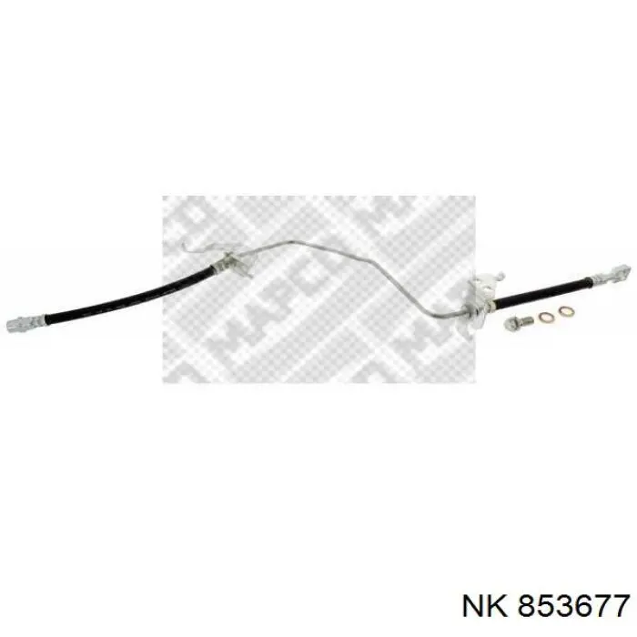 853677 NK tubo flexible de frenos trasero derecho