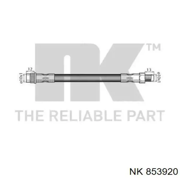 853920 NK tubo flexible de frenos