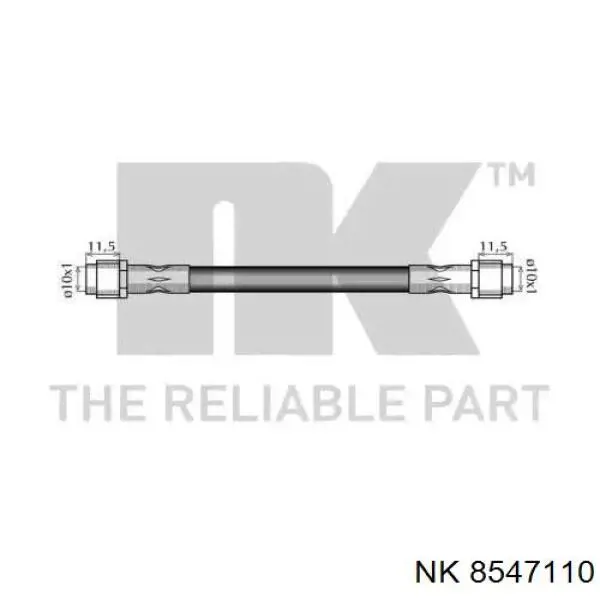 8547110 NK latiguillo de freno delantero