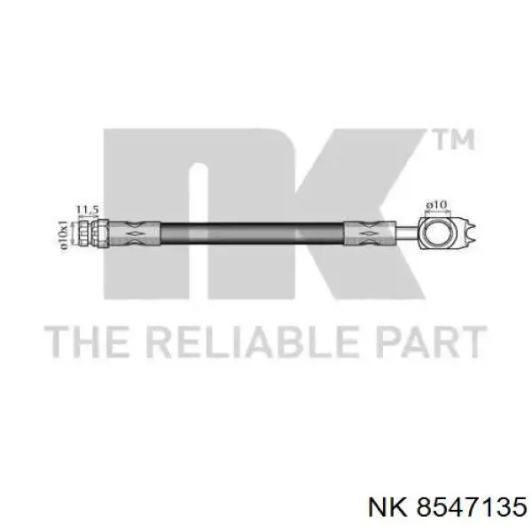 8547135 NK latiguillo de freno delantero