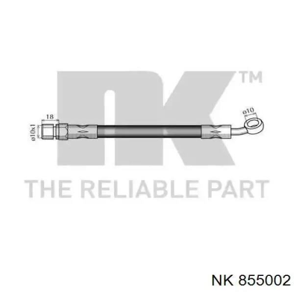 855002 NK latiguillo de freno delantero