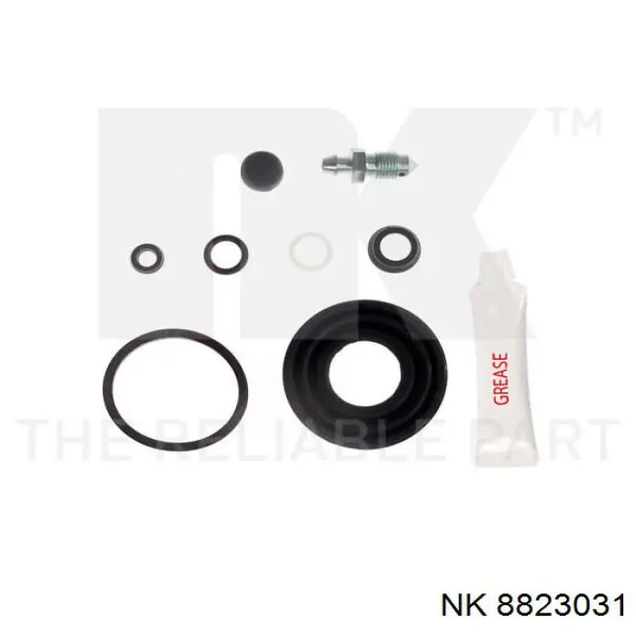 Juego de reparación, pinza de freno trasero Toyota Auris E15