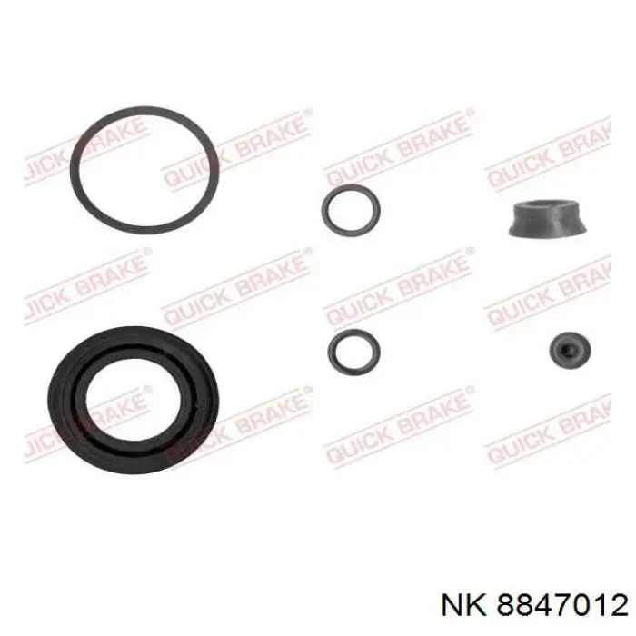 Juego de reparación, pinza de freno trasero Citroen C4 1 LA