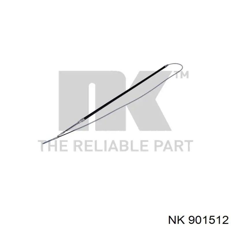 901512 NK cable de freno de mano trasero derecho/izquierdo