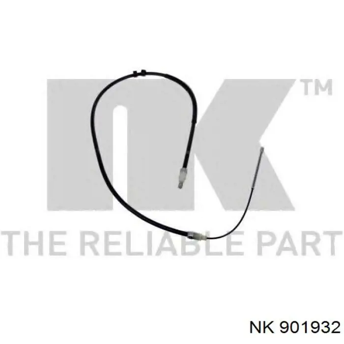 Cable de freno de mano trasero derecho/izquierdo GCH1669 TRW