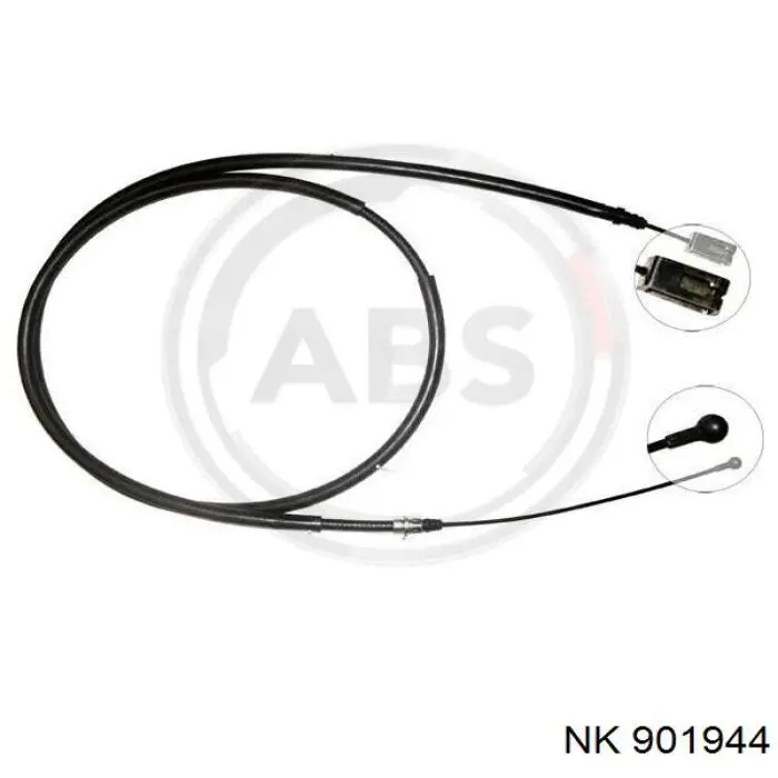 901944 NK cable de freno de mano trasero derecho