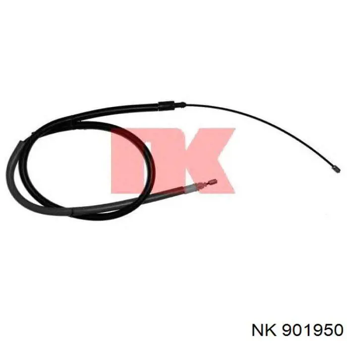 107002 Beca Cables Cable de freno de mano trasero izquierdo