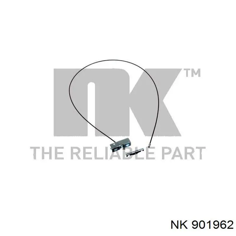 901962 NK cable de freno de mano trasero izquierdo