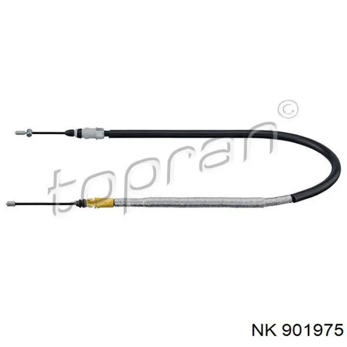 Comprar 911394 SPJ Cable de freno de mano trasero derecho