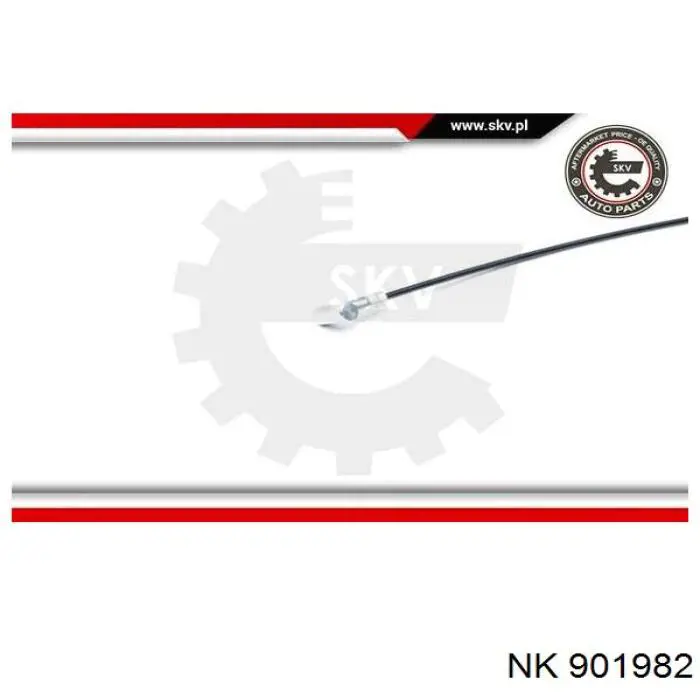 901982 NK cable de freno de mano trasero derecho/izquierdo