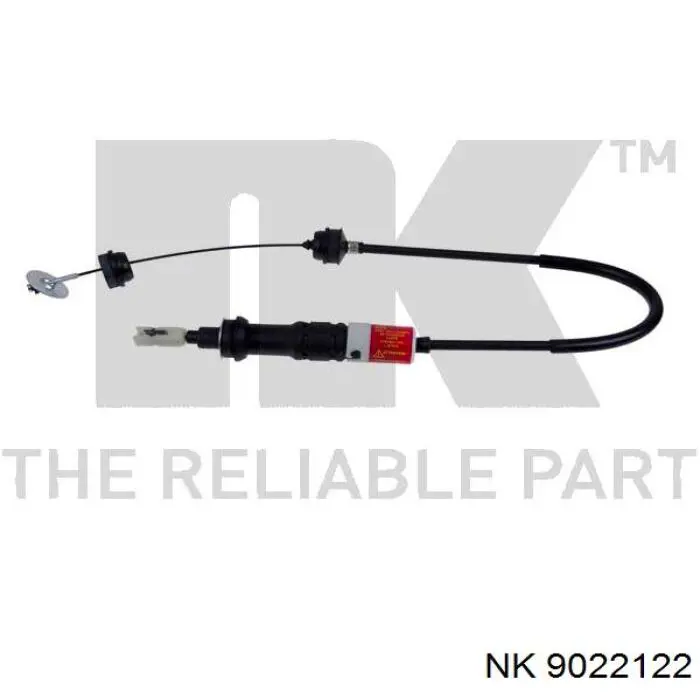 9022122 NK cable de freno de mano trasero derecho
