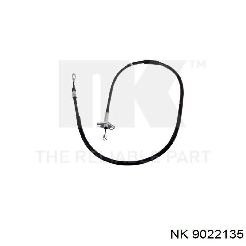 9022135 NK cable de freno de mano trasero izquierdo