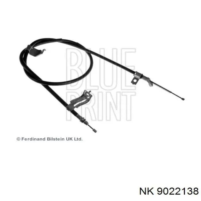 9022138 NK cable de freno de mano trasero derecho