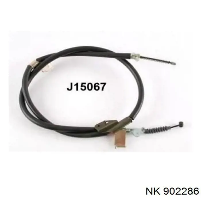 902286 NK cable de freno de mano trasero izquierdo
