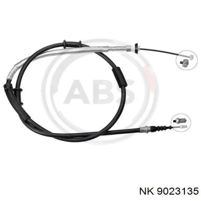 9023135 NK cable de freno de mano trasero izquierdo