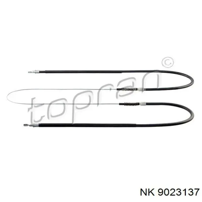 9023137 NK cable de freno de mano trasero derecho/izquierdo