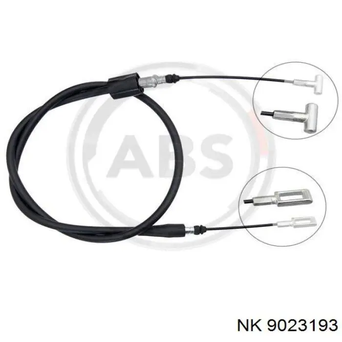 9023193 NK cable de freno de mano trasero derecho/izquierdo