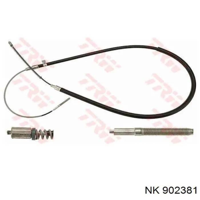 902381 NK cable de freno de mano trasero derecho/izquierdo