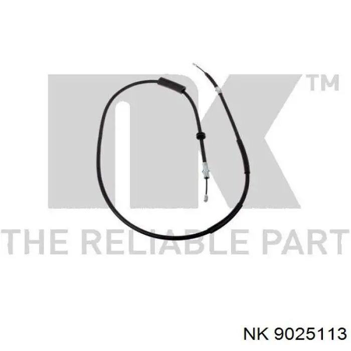 9025113 NK cable de freno de mano trasero derecho/izquierdo