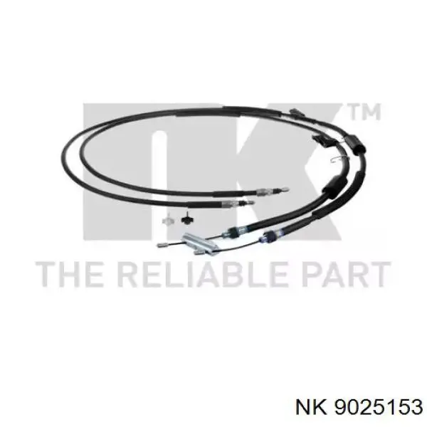 9025153 NK cable de freno de mano trasero derecho/izquierdo