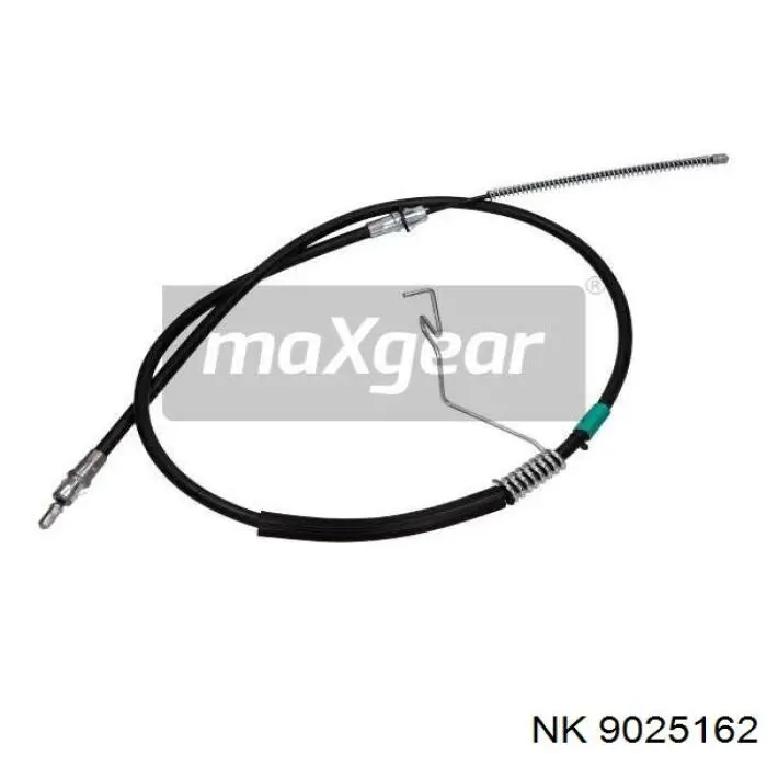 9025162 NK cable de freno de mano trasero izquierdo