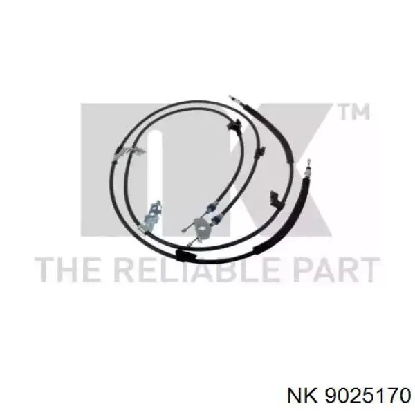 Cable de freno de mano trasero derecho/izquierdo NK 9025170