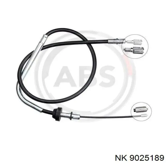 912123 SPJ Cable de freno de mano delantero 