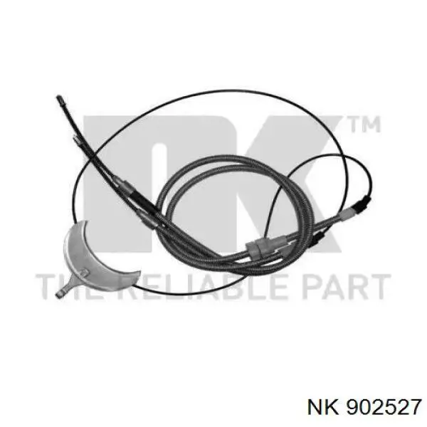 Cable de freno de mano trasero derecho para Ford Taunus '80 GBS.GBNS