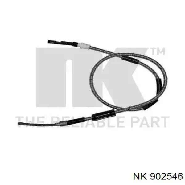 902546 NK cable de freno de mano trasero derecho