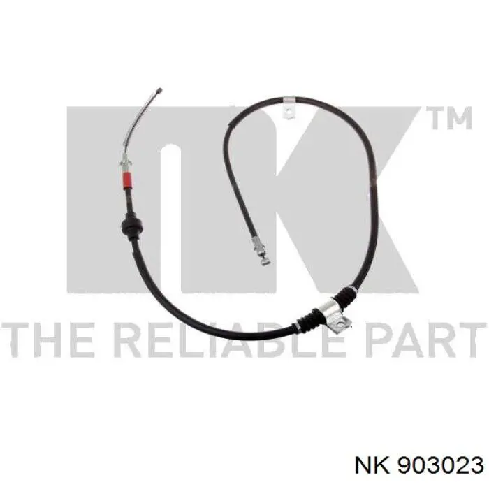 903023 NK cable de freno de mano trasero izquierdo