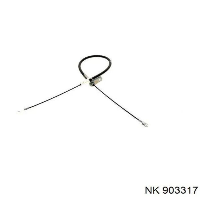 903317 NK cable de freno de mano trasero derecho/izquierdo