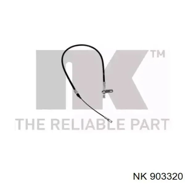 903320 NK cable de freno de mano trasero derecho/izquierdo
