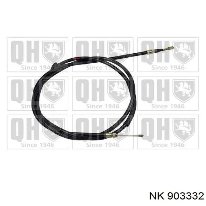 903332 NK cable de freno de mano delantero