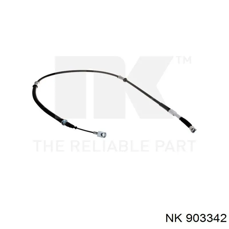 903342 NK cable de freno de mano trasero derecho/izquierdo