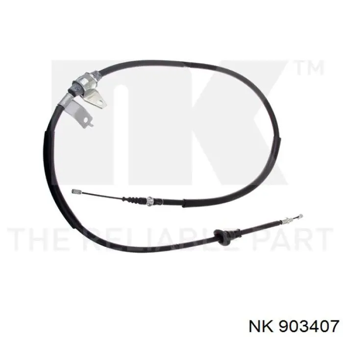 903407 NK cable de freno de mano trasero izquierdo