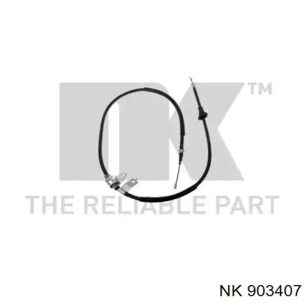 Cable de freno de mano trasero izquierdo NK 903407 precio, desde 33,01 EUR