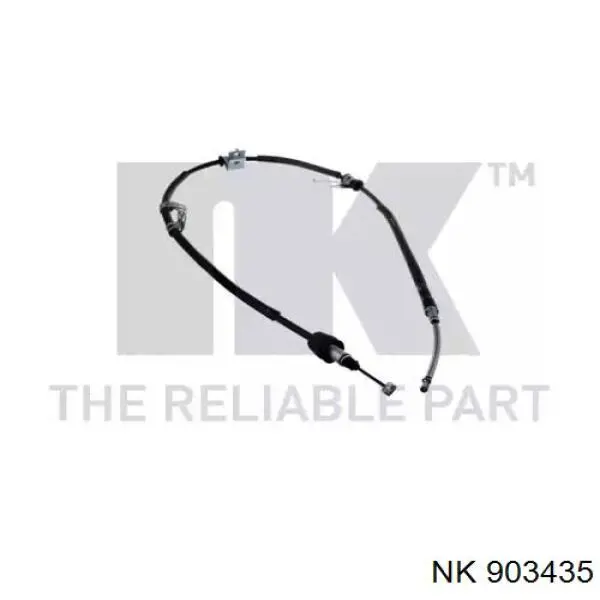 903435 NK cable de freno de mano trasero izquierdo