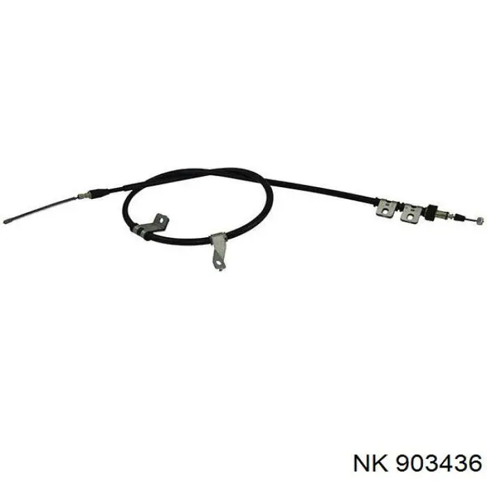 903436 NK cable de freno de mano trasero derecho