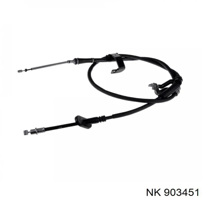 903451 NK cable de freno de mano trasero izquierdo