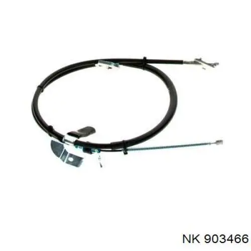 Comprar 82007 Metalcaucho Cable de freno de mano trasero derecho