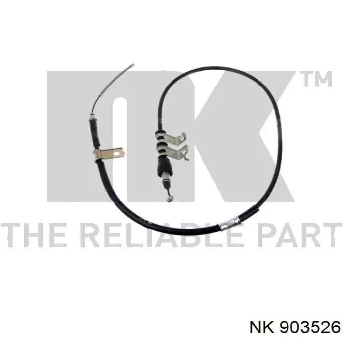 903526 NK cable de freno de mano trasero derecho