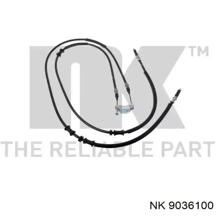 Comprar 9036100 NK Cable de freno de mano trasero derecho/izquierdo