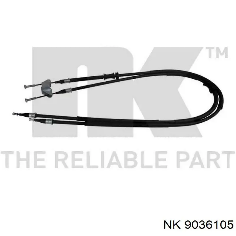 Comprar 404018 Beca Cables Cable de freno de mano trasero derecho/izquierdo