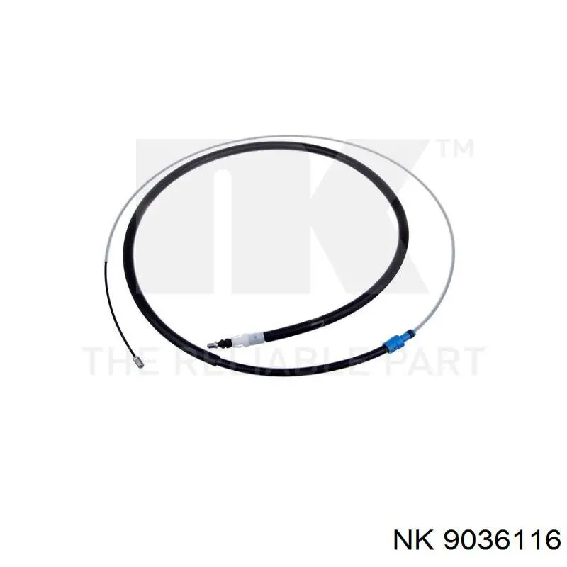 Cable de freno de mano trasero derecho NK 9036116