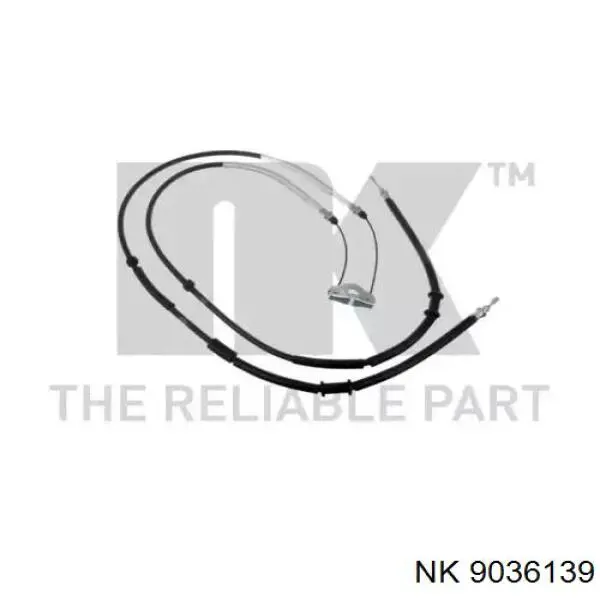 9036139 NK cable de freno de mano trasero derecho/izquierdo