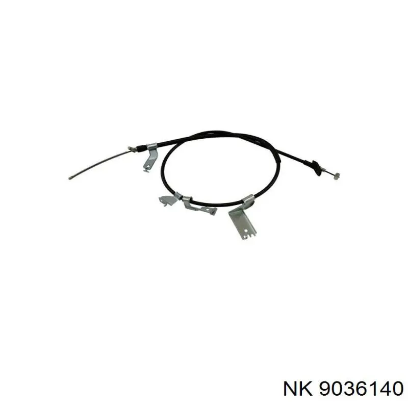 9036140 NK cable de freno de mano trasero derecho