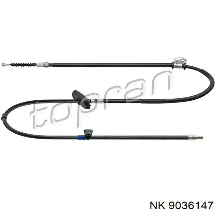 9036147 NK cable de freno de mano trasero izquierdo